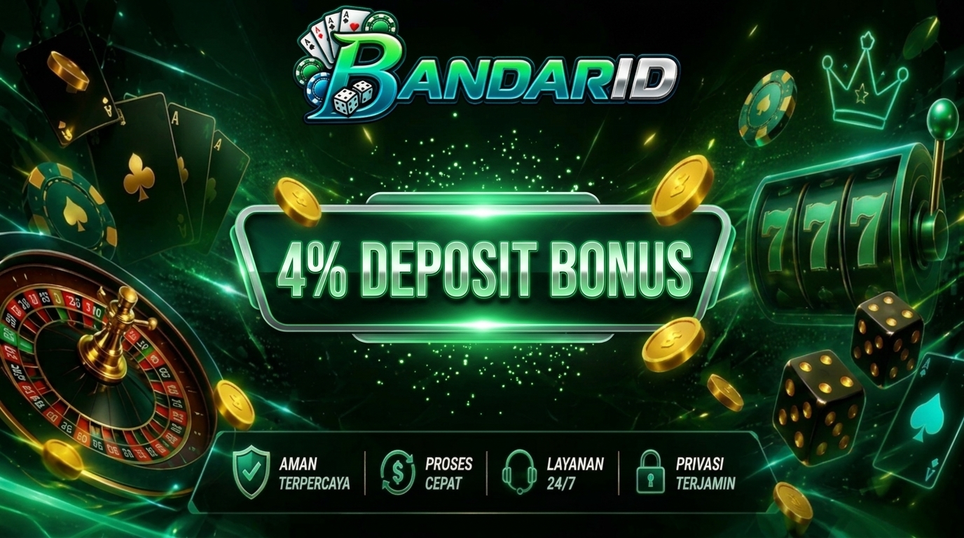 bonus deposit 4%